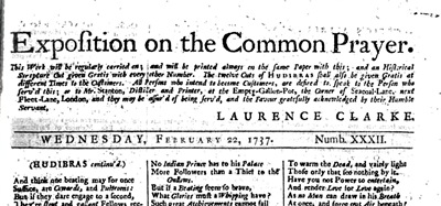 Exposition on the Common prayer, February 22 1737 No.XXXII