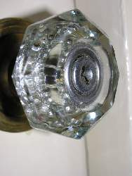 Glass Door Knobs through out! Click to enlarge.