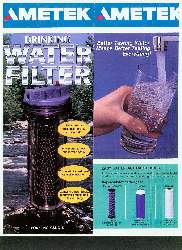 Filtered drinking water